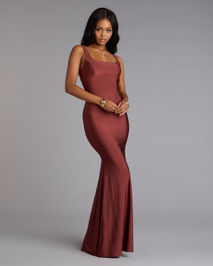 Gabriella Lace-Up Mermaid Formal Dress