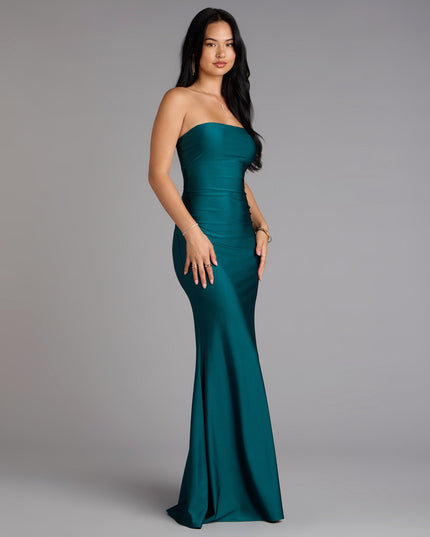 Margret Strapless Cutout Mermaid Formal Dress