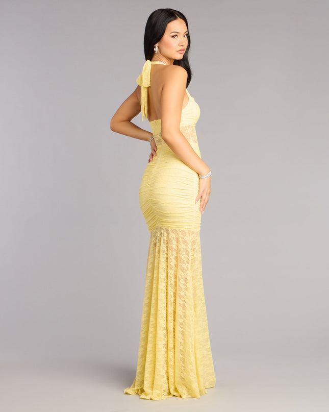 Briella Lace Mermaid Formal Dress