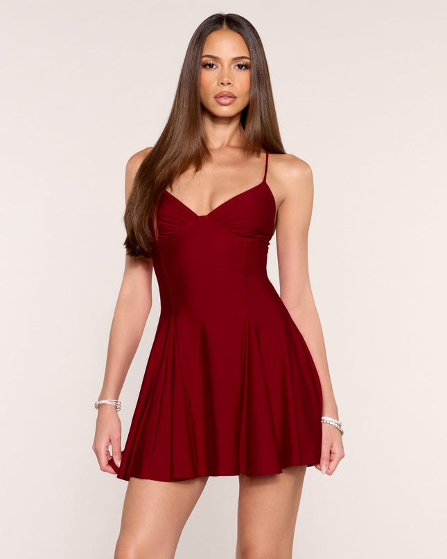 Twirl Plans Skater Mini Dress