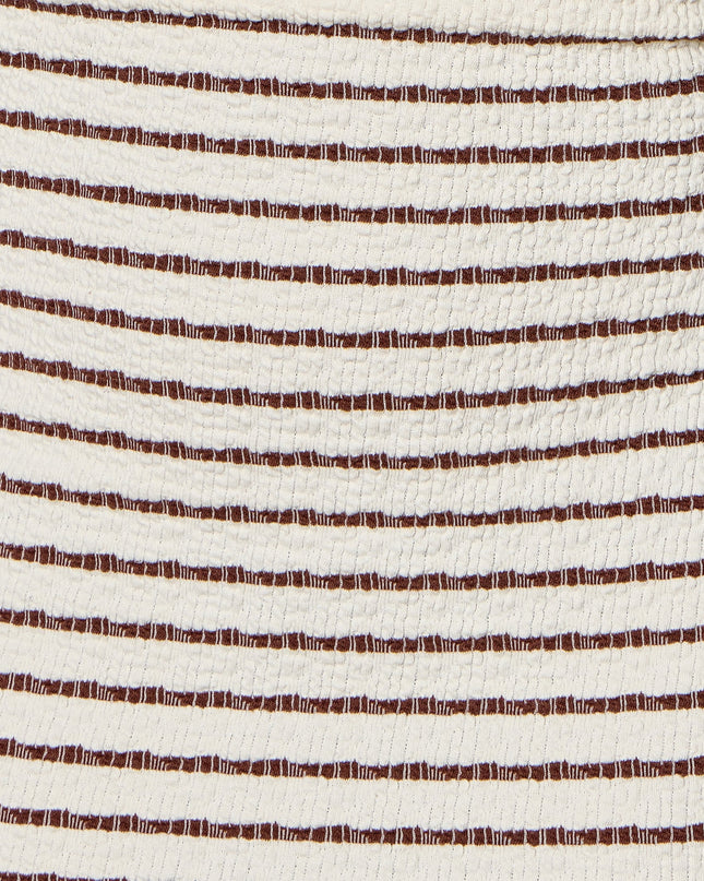 Vacation Flirt Striped Mini Dress
