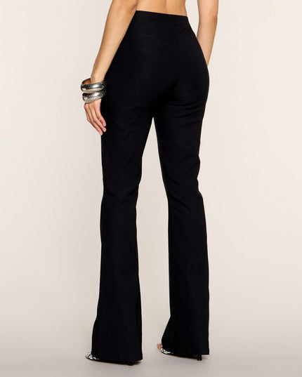 Flare Affair Belted High-Rise Pants