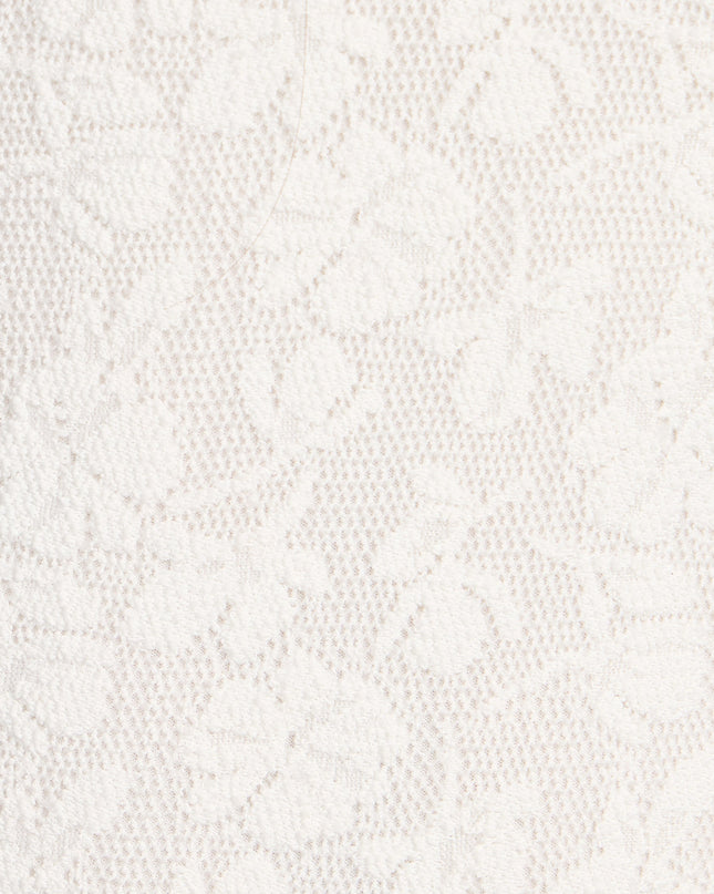 Flirty Fit Lace Ruffle Romper