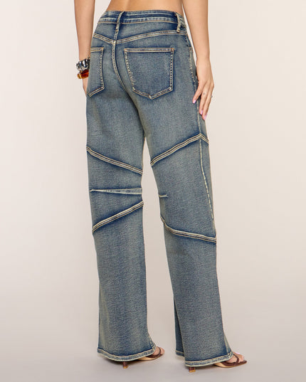 Off Grid Wide Leg Denim Jeans