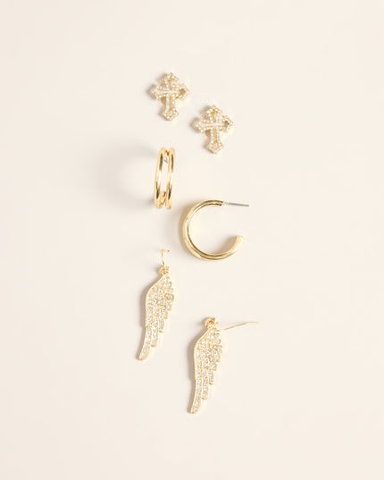 Written In The Stars Earrings Set