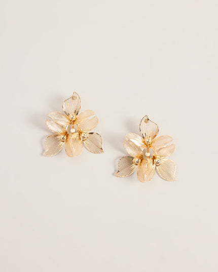 Petal Play Filigree 3D Flower Earrings