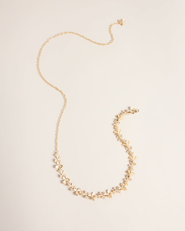 Bloom Around Rhinestone Floral Belly Chain