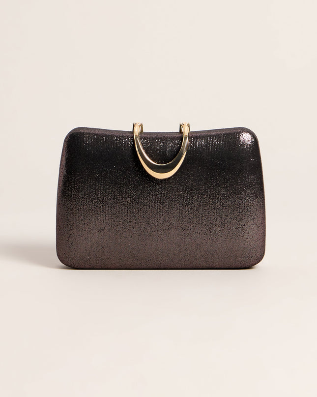 Shimmer Hour Box Clutch