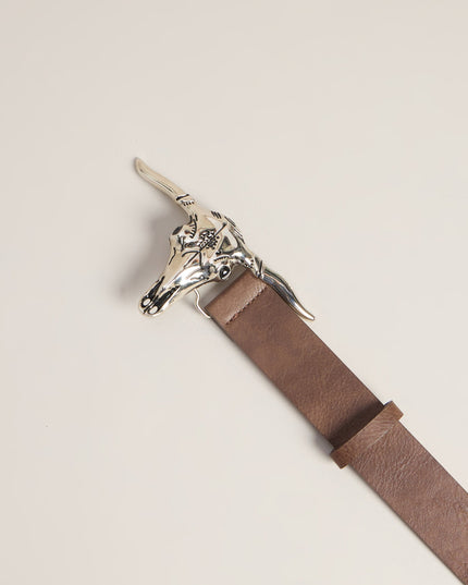 Desert Plans Longhorn Buckle Belt
