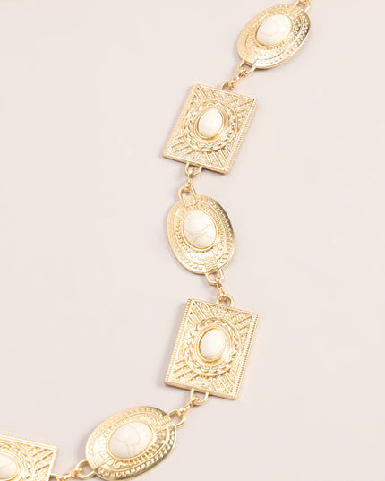 Western Edge Concho Chain Belt