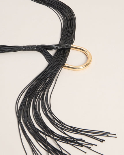 Front Row Tassel Belt