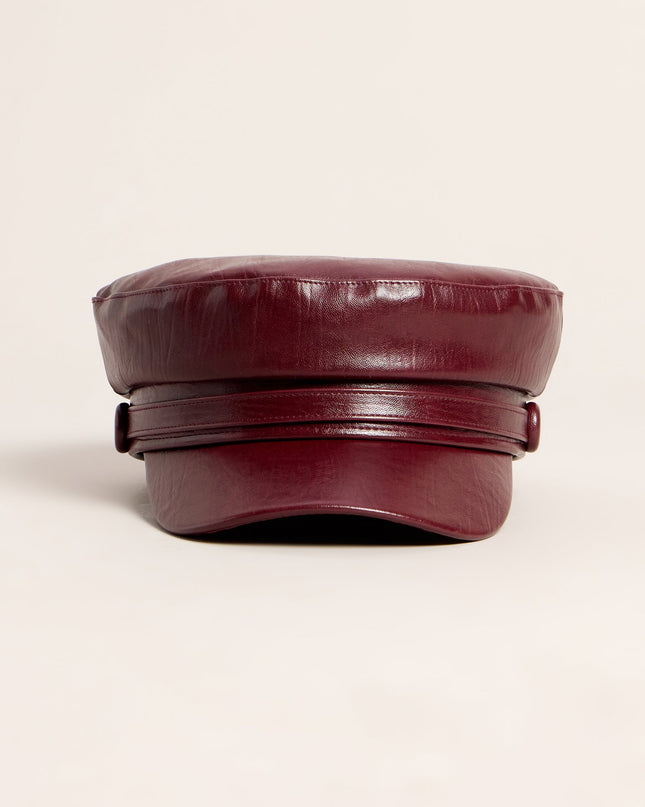 Everyday Edge Faux Leather Cabby Hat