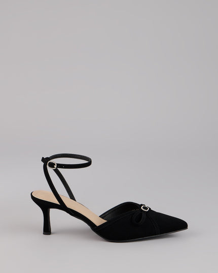 Sweet Point Kitten Bow Heels