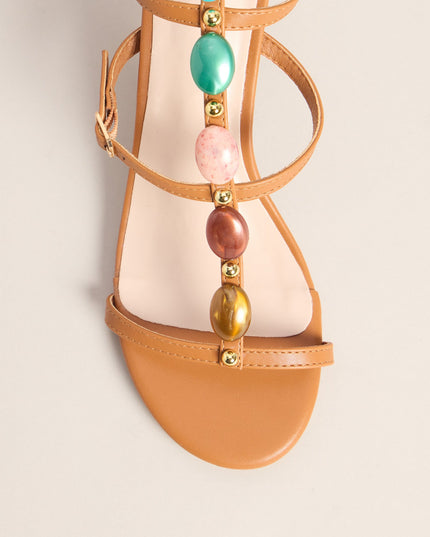 Vacation Goddess Gemstone Stiletto Heels