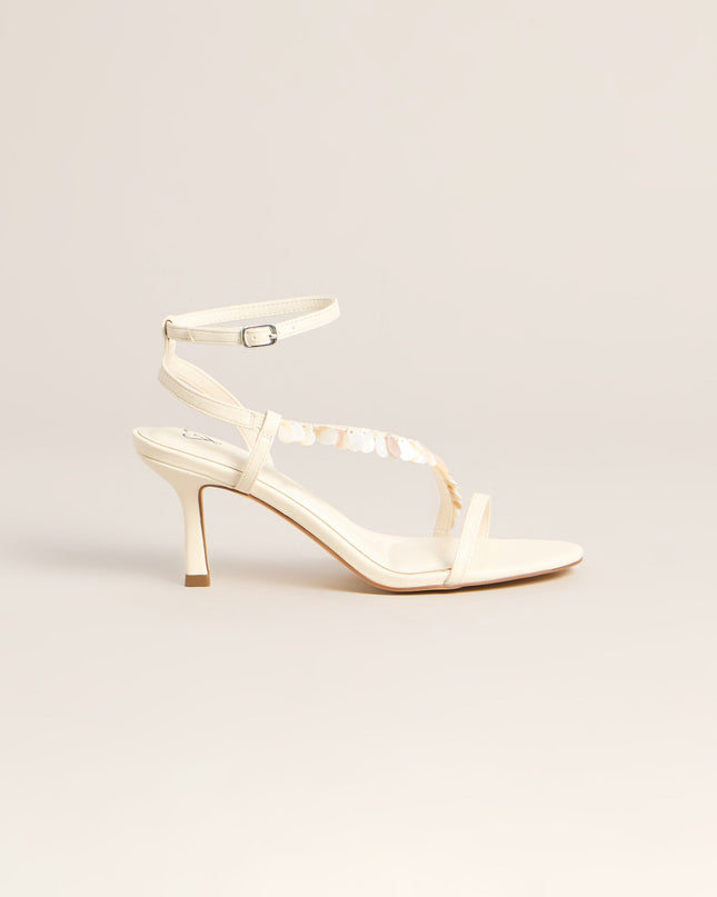 Seaside Muse Seashell Kitten Heels
