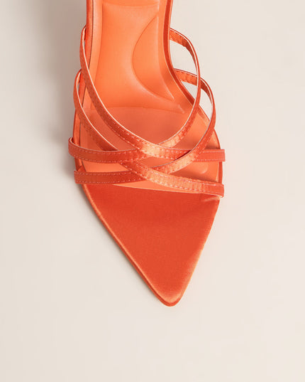 Stylish Point Strappy Stiletto Heels