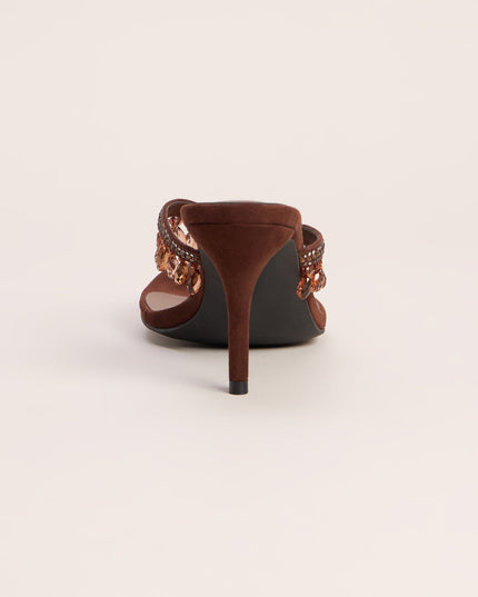 Glam On The Go Beaded Thong Mules