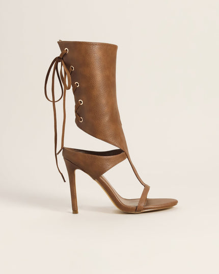Tied With Attitude Stiletto Heels