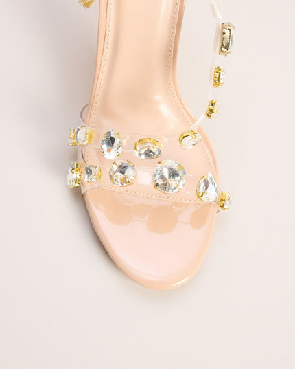 Big Entrance Gemstone Stiletto Heels