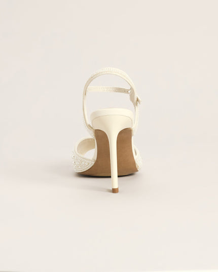 Party Plans Pearl Stiletto Heels