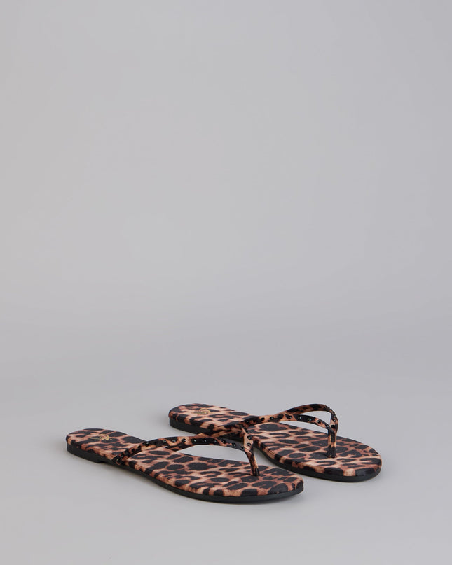 Casual Glow Satin Thong Sandals