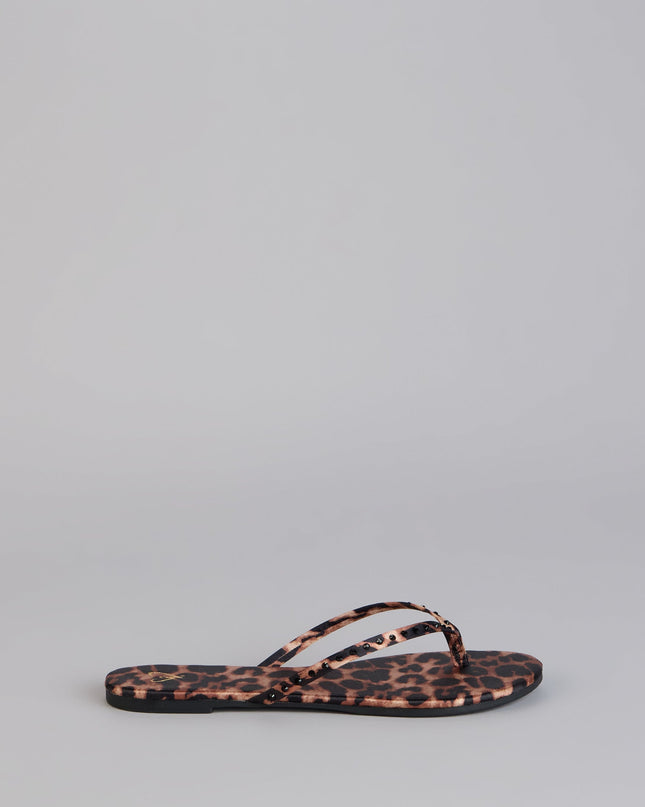 Casual Glow Satin Thong Sandals