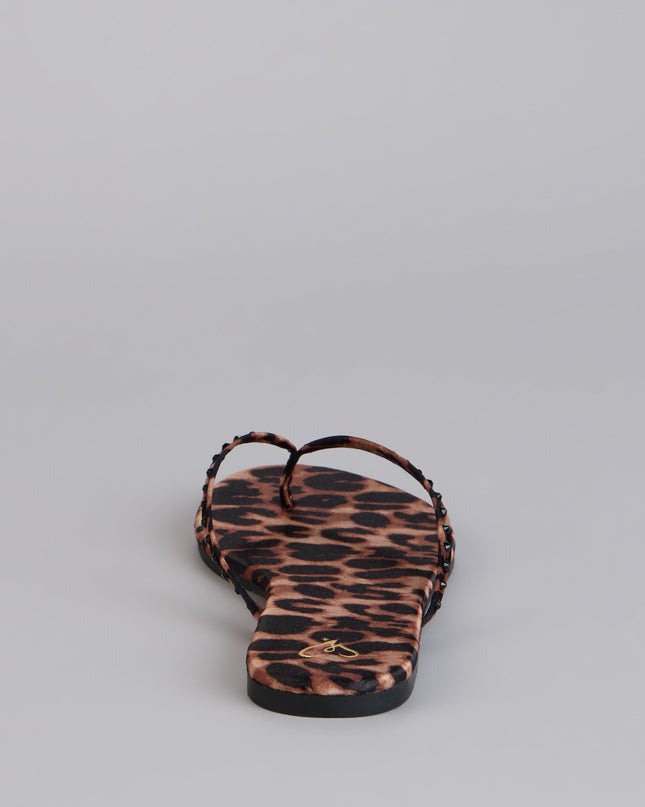 Casual Glow Satin Thong Sandals