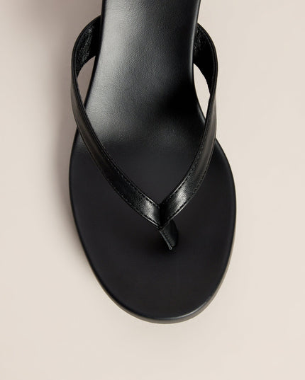 Elevated Look Faux Leather Wedge Sandals