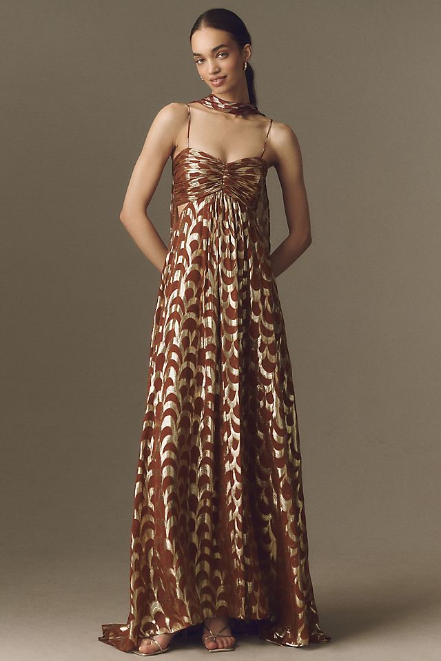 Delfi Collective Adele Sweetheart Women's Maxi Dress