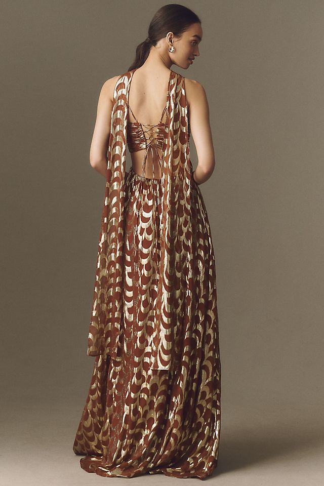 Delfi Collective Adele Sweetheart Women's Maxi Dress