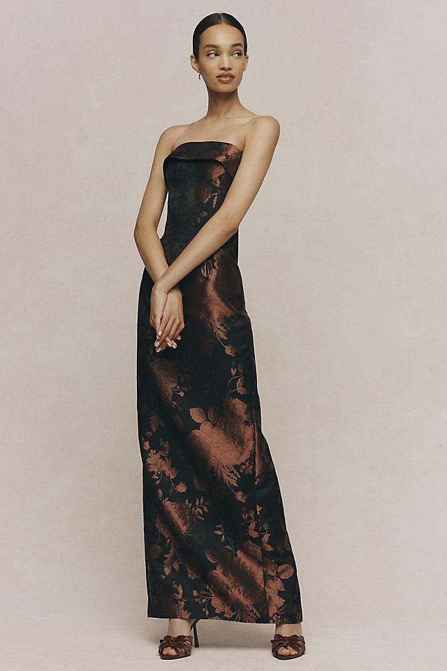 Katie May Elin Women's Strapless Maxi Dress
