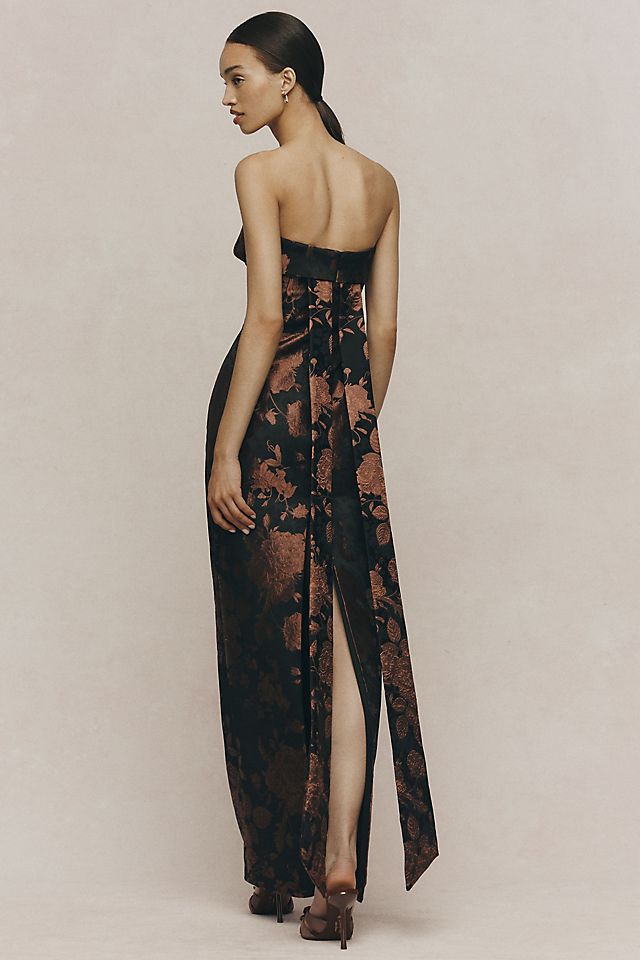 Katie May Elin Women's Strapless Maxi Dress