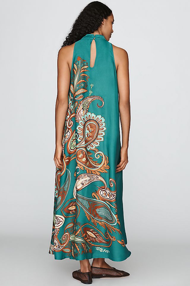 Farm Rio Women's Halter Maxi Dress