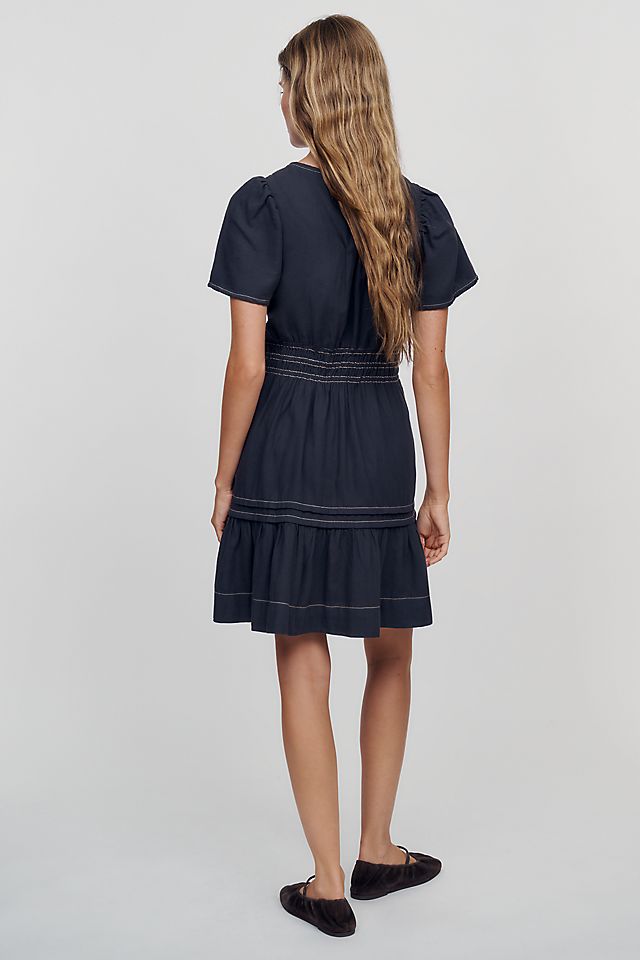 By Anthropologie Somerset Women's Cotton Denim Mini Dress