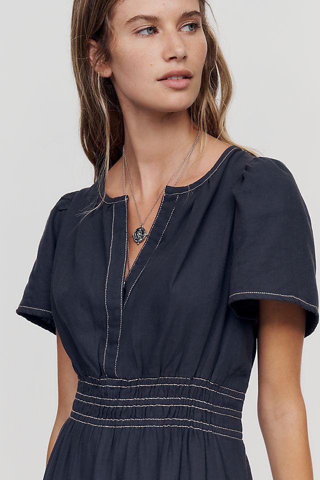By Anthropologie Somerset Women's Cotton Denim Mini Dress