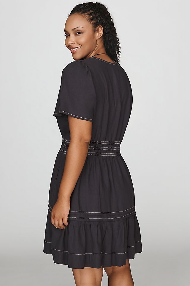By Anthropologie Somerset Women's Cotton Denim Mini Dress