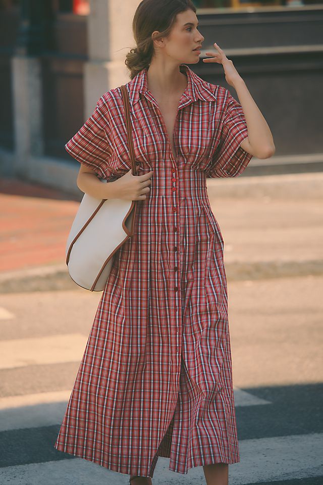Exquise Tobie Women's Midi Shirtdress