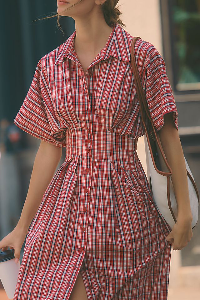 Exquise Tobie Women's Midi Shirtdress