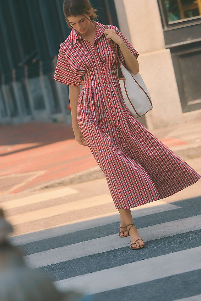 Exquise Tobie Women's Midi Shirtdress