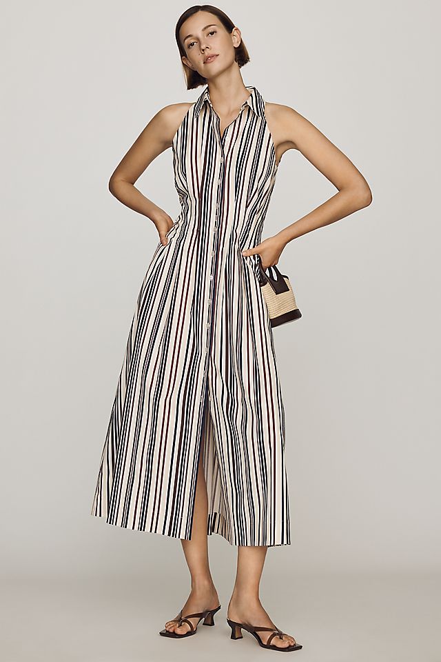 Exquise Tobie Women's Sleeveless Shirtdress