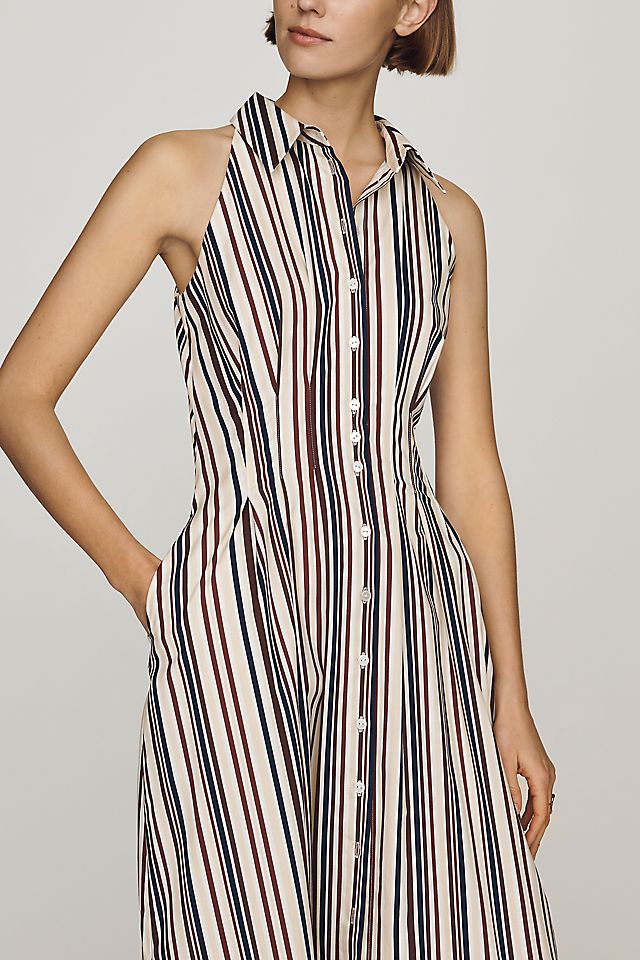 Exquise Tobie Women's Sleeveless Shirtdress