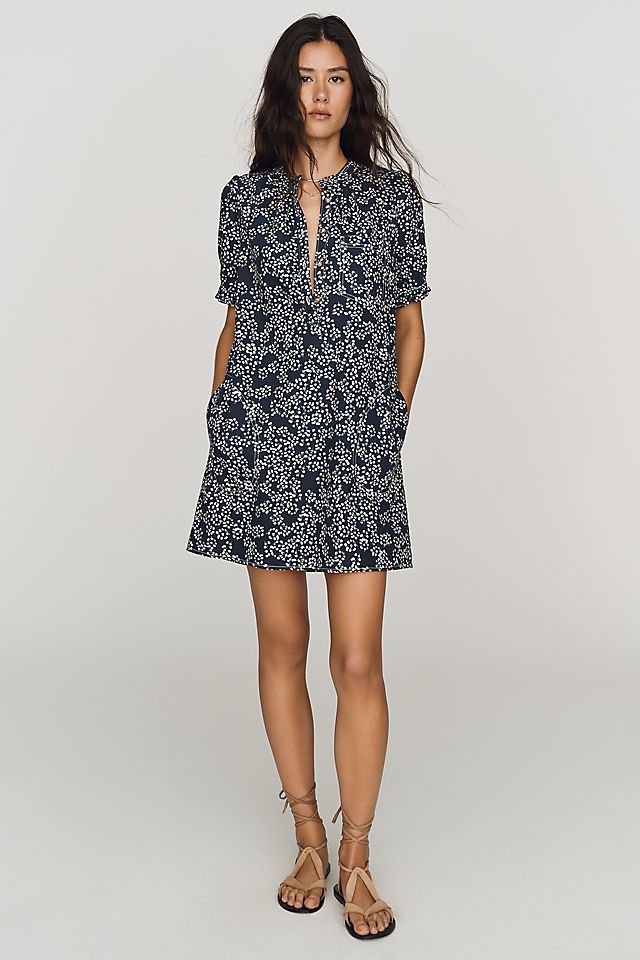 Pilcro Aly Women's Puff-Sleeve Mini Dress