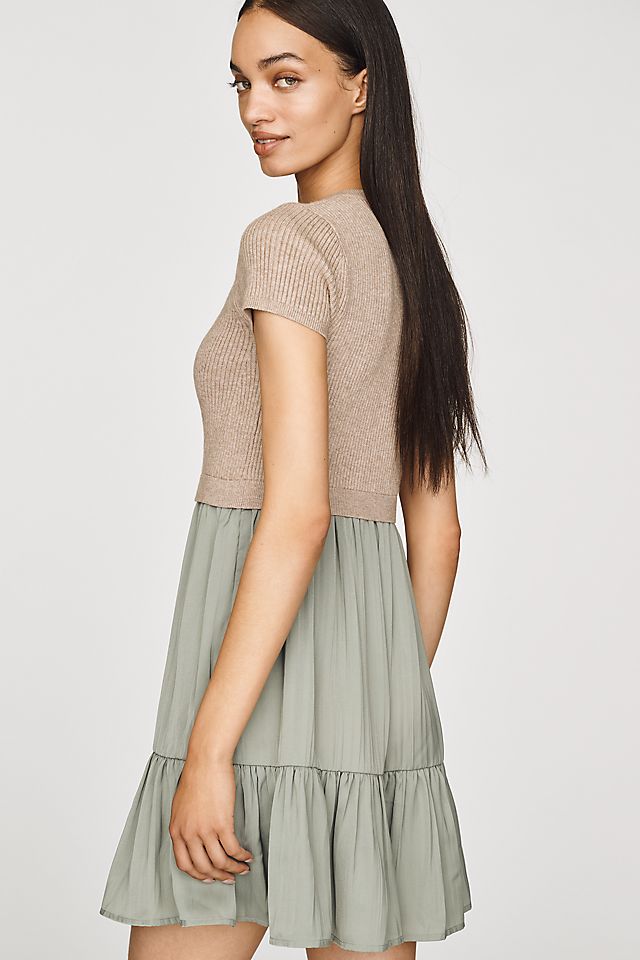 By Anthropologie Thea Women's Twofer Mini Dress