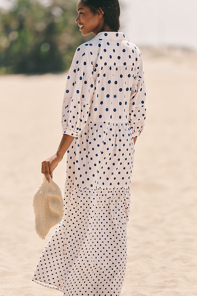 Celandine Carolita Women's Tiered Shirtdress