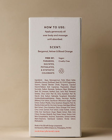 Summary Dream Body Lotion with Glycolic Acid