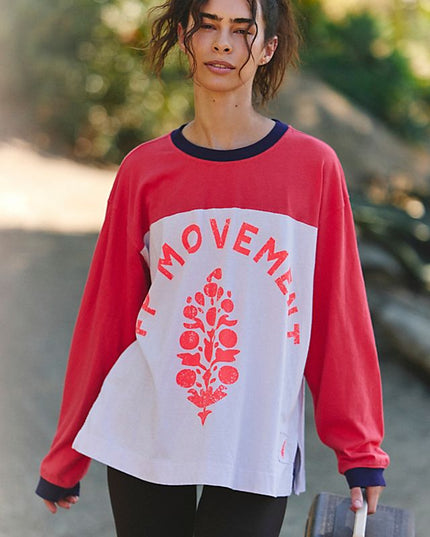 FP Movement Hustle Logo Layer Women's Top