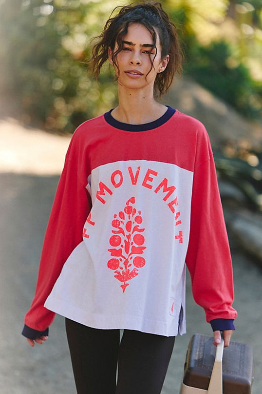 FP Movement Hustle Logo Layer Women's Top