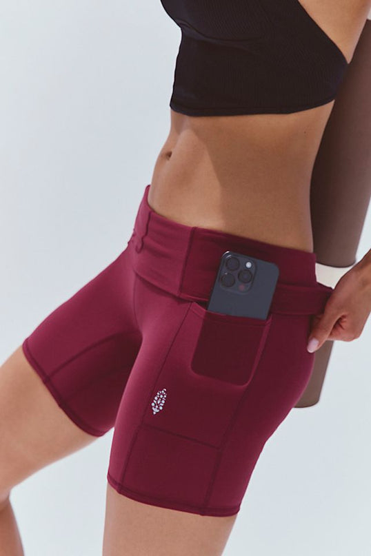 FP Movement Never Better High-Rise Pocket 17.8 cm Women's Biker Shorts